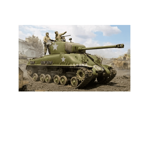 61618 MODEL M4A1E8 MEDIUM TANK 1:16 Assembly Plastics Model Kit Custom Collectible Children Toy