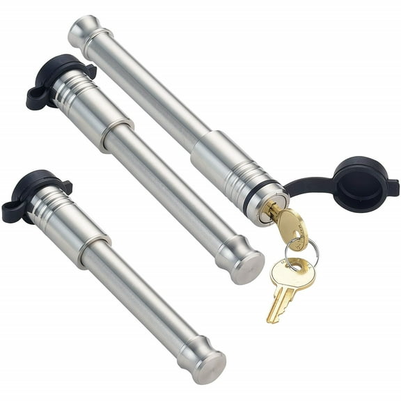 61651 | 3 Pack Mixed 2.5, Keyed Alike, Hitch Locks for Gen-Y Hitch Mega Duty 21K LB Series - Includes Lock for 2.5" Receiver