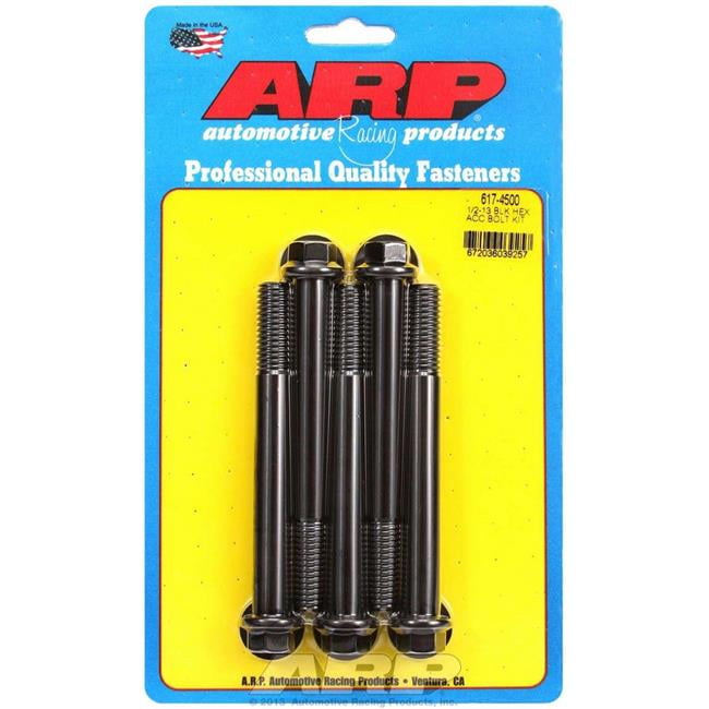 ARP Bolt Kit - 6pt (5) 1/2-13 x 4.500 ARP Bolt Kit - 6pt (5) 1/2-13 x 4.500
