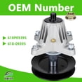 thumbnail image 2 of Genuine Sears Craftsman Spindle Assembly - Blade Part #618P09395 - New Old Stock 2 of 5