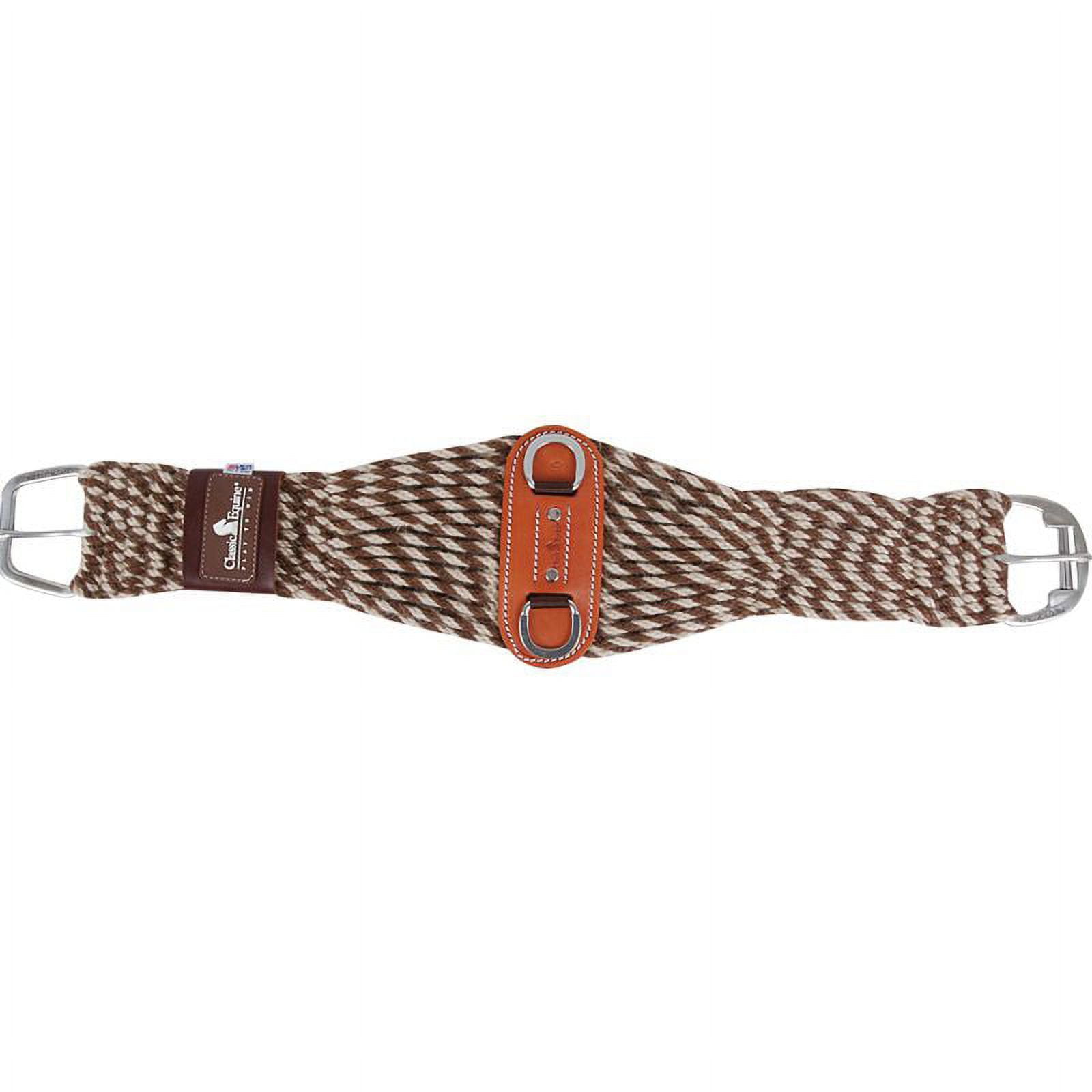 61CE 32 In. Classic Equine Tack Horse Roper Mohair Alpaca Cinch Girth ...