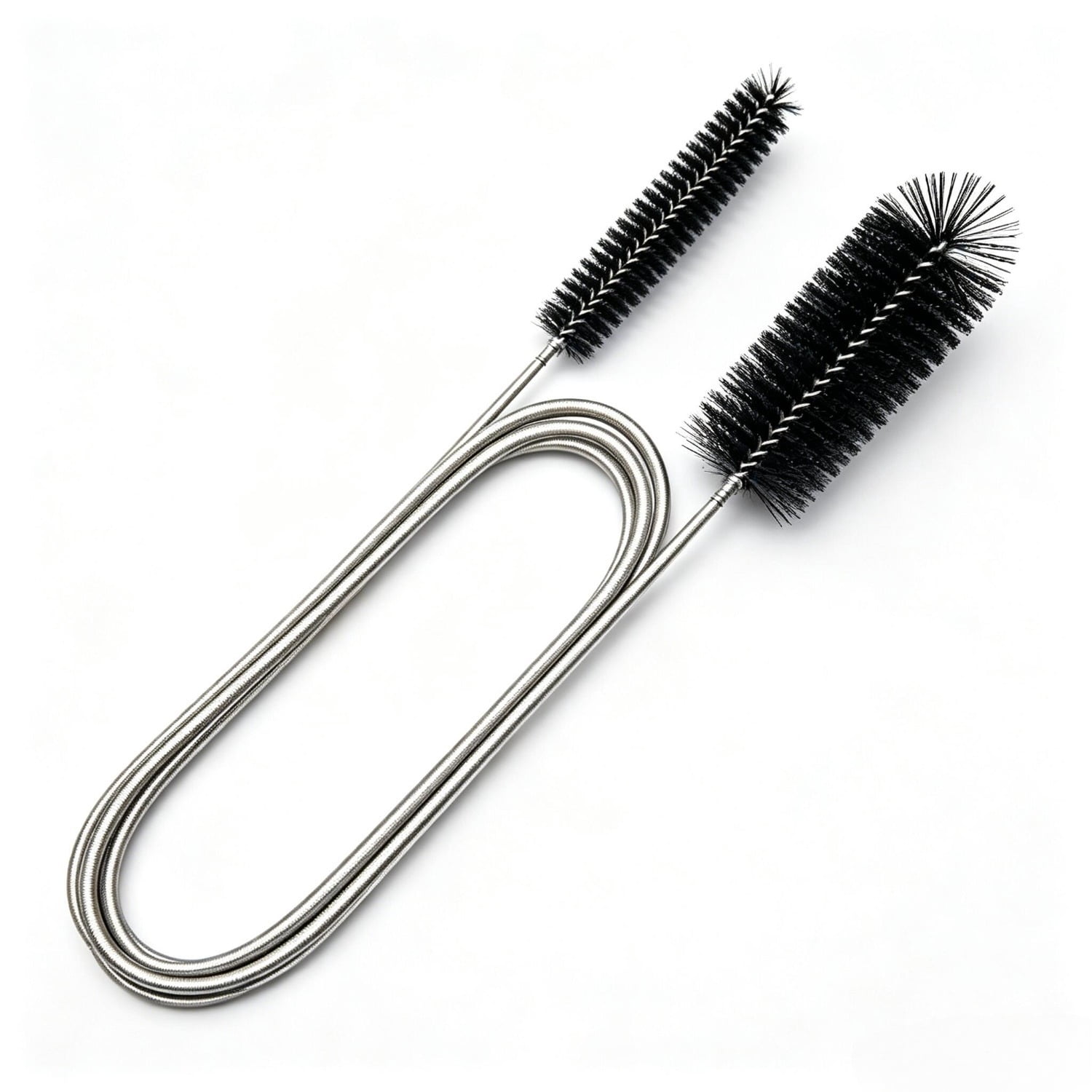 61In Flexible Drain Brush Double Ended Nylon Cleaner Brush Elastic for ...