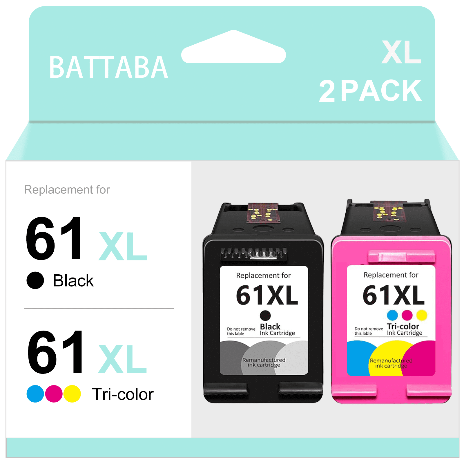 61XL Ink Cartridge for HP Ink 61 for HP 61 Ink Cartridge for HP Envy