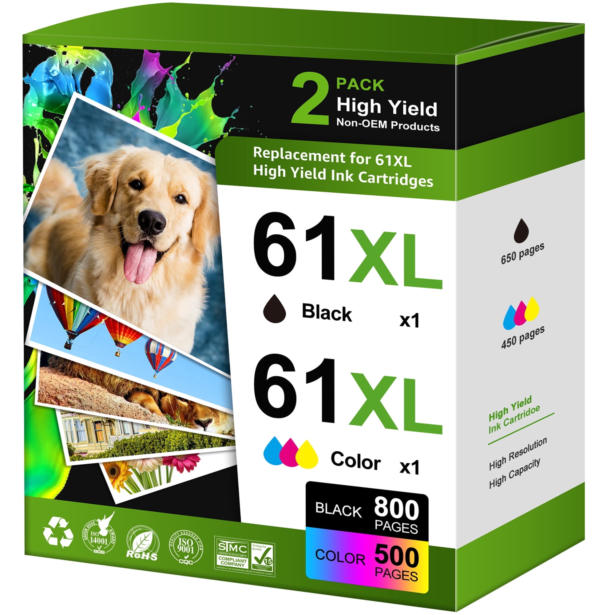 Cartuccia Nero 63 XL Per HP OfficeJet 3830 5255 Envy 4520 – Chip Incluso, Usata Ma OK - Foto 2