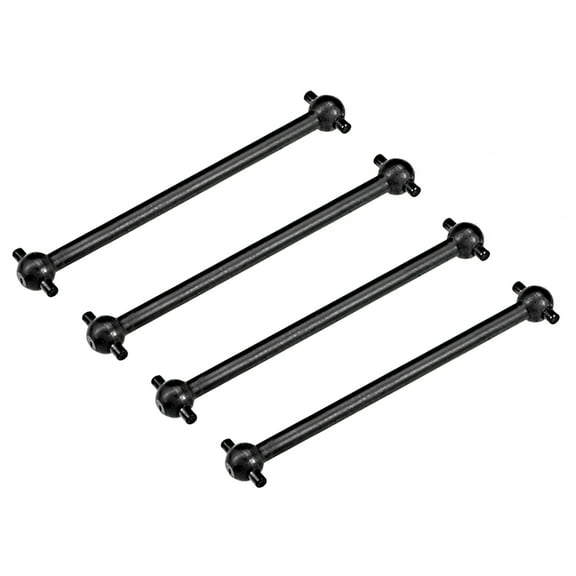 61mm Drive Shaft for 1/10 RC Car Truck Black, 4pcs