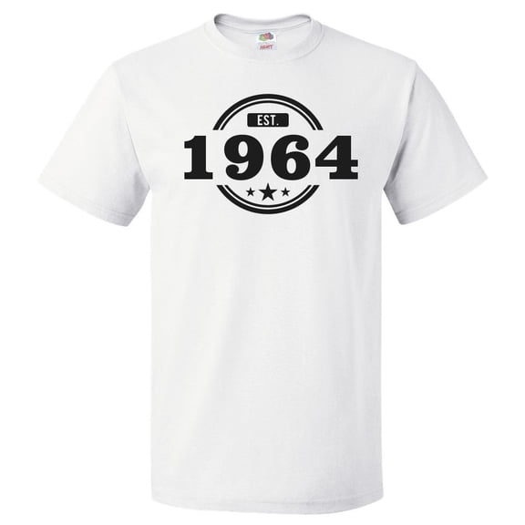 62nd Birthday Gift For 62 Year Old Established 1964 T Shirt