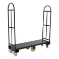 thumbnail image 1 of 61x16" U-Boat Cart Platform Truck Dolly, Steel 2000lbs Load Capacity U-Boat Cart for Warehouses Transportation Facilities, 1 of 9