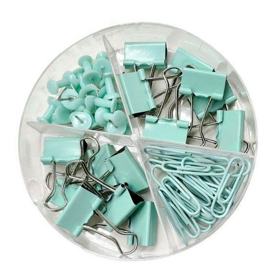 62/116 Pieces Multifunctional File Clips Includes Paperclips Binder ...