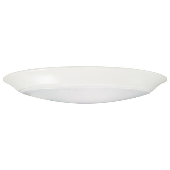 62/1670-Nuvo Lighting-16W LED 3000K Disk Light (Pack of 6) In Contemporary-1.28 Inches Tall and 9.49 Inches Wide-White Finish