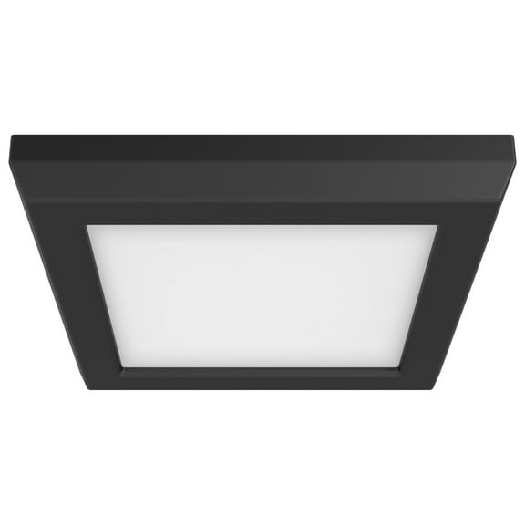 Blink Pro - Light Black Utilitarian Aluminum Flush Mount Light