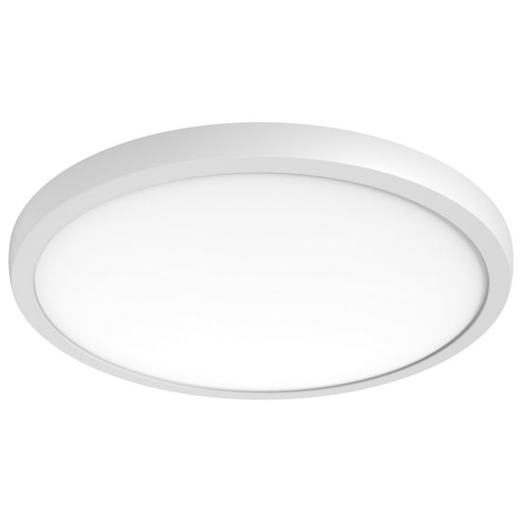 Blink Pro+ - Light White Contemporary Aluminum Flush Mount Light