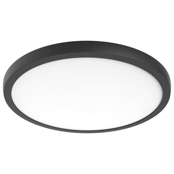Blink Pro - 34w 19 in. CCT Selectable LED Round Surface Mount Black Finish