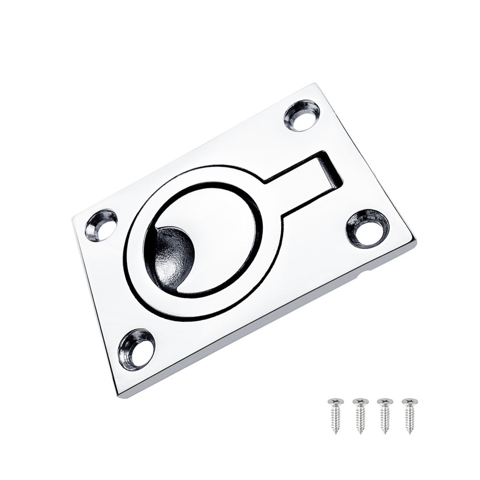 62*44mm Stainless Steel 316 Marine Boat Deck Hatch Flush Pull Lift ...