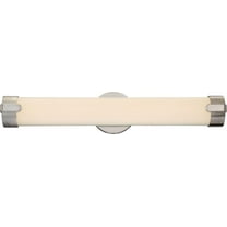 62/922 Nuvo Lighting Loop-26W 1 LED Wall Sconce-4 Inches Wide by 24 Inches High-Brushed Nickel Finish