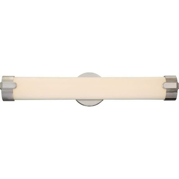 62/922 Nuvo Lighting Loop-26W 1 LED Wall Sconce-4 Inches Wide by 24 Inches High-Brushed Nickel Finish