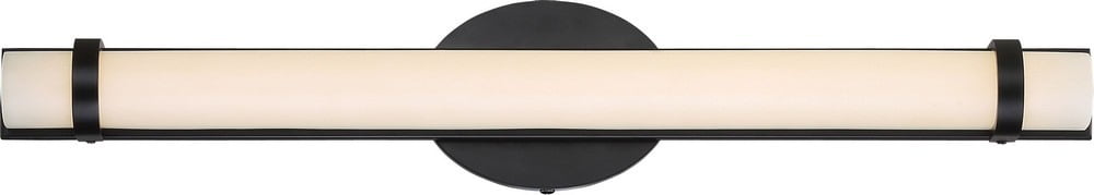 Aged Bronze Dimmable Cylinder LED Wall Sconce