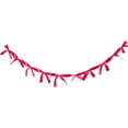 thumbnail image 1 of 62.99in Cloth Bow Ribbon Garland for Wall and Window Decor, Hanging Bowknot Banner for Bedroom Living Room Party Backdrop Decoration, 1 of 4