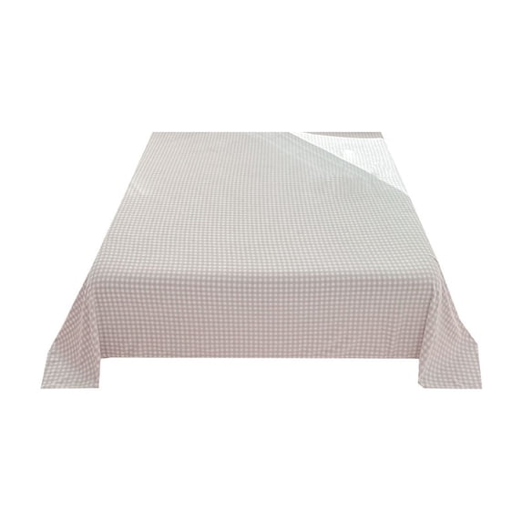 62.99x90.55in Washed Cotton Bed Sheet | Soft Anti-Pilling Cooling Bedding for Home/RV | Machine Washable Wedding Birthday Gift (Pink/Blue/Green 1.10lb)