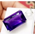 thumbnail image 1 of 62 Carat Beautiful Purple Amethyst Emerald 925 Solid Silver Pendant Gemstone, 1 of 2