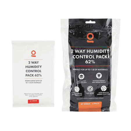 62% Humidity Control Pack – 67g (16oz) Single Pack for Moisture Balance