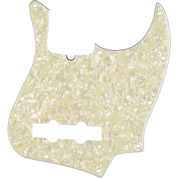 '62 Jazz Bass Pickguard in White Pearl