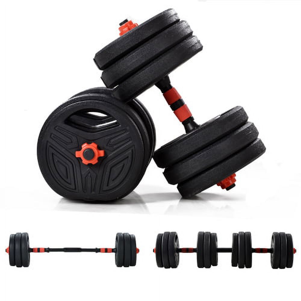 62 LBS Weights dumbbells set, Adjustable Dumbbell Barbell Kettlebells Weight Pair, Kettlebells