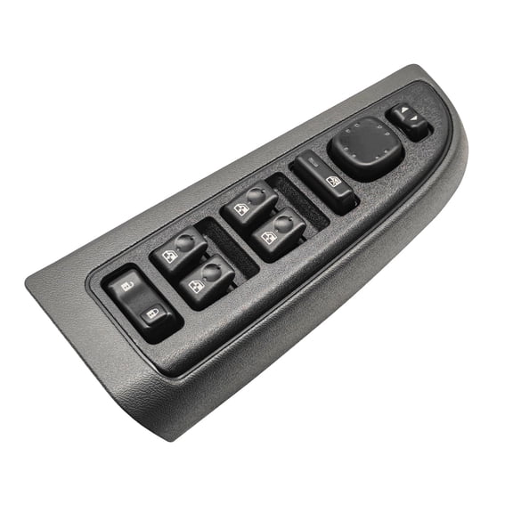 yandian 62 Pin Driver Side Front Left Power Window Switch with Bezel Cover Compatible with 2003-2007 Cadillac Escalade Chevrolet Suburban Tahoe Avalanche Silverado GMC Sierra Yukon Replaces