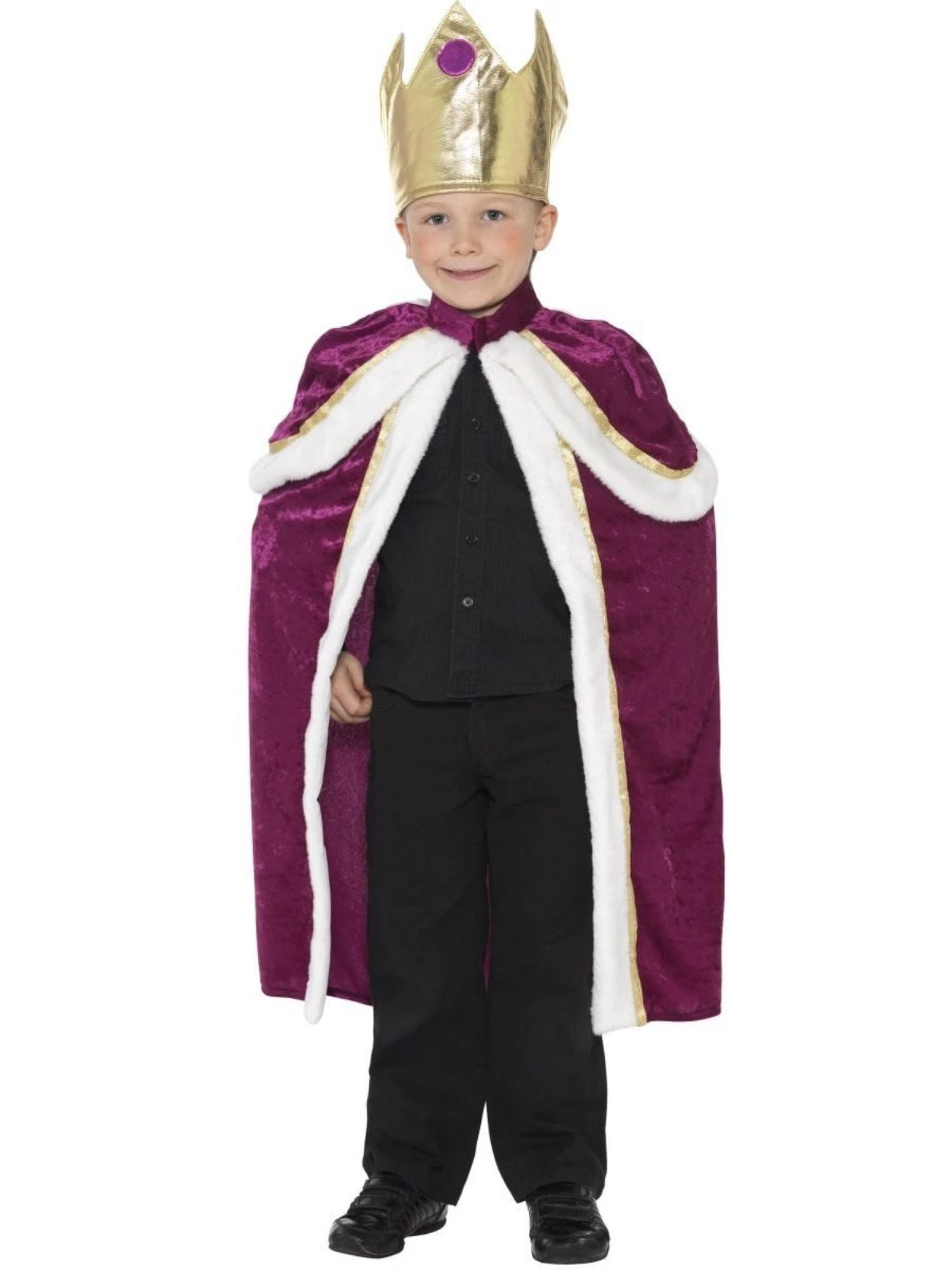 Dress Up America King Costume For Boys - One Size Fits Most - Purple :  Target