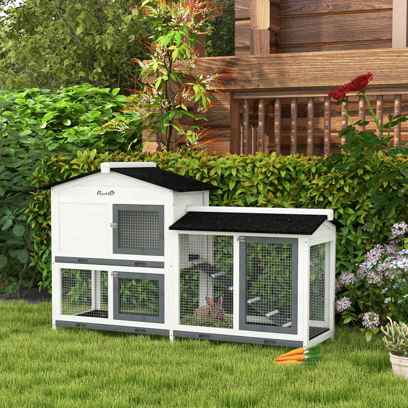 Curated visual reference: Fresh Look at 62 Rabbit Hutch Wooden Bunny Hutch Guinea Pig Cage Small