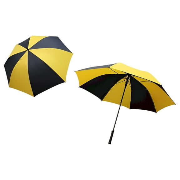 62" Single Canopy Golf Umbrellas - Available in Various Colors (Navy & Yellow)