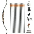 thumbnail image 1 of 62" Takedown Recurve Bow 25-60LB Adult Archery Competition Athletic Right Hand Archery Kit for Outdoor Training Hunting Shooting, 1 of 7