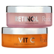 $62 Value Rodial Day and Night Edit Set, Cleansing and Resurfacing Pad Duo