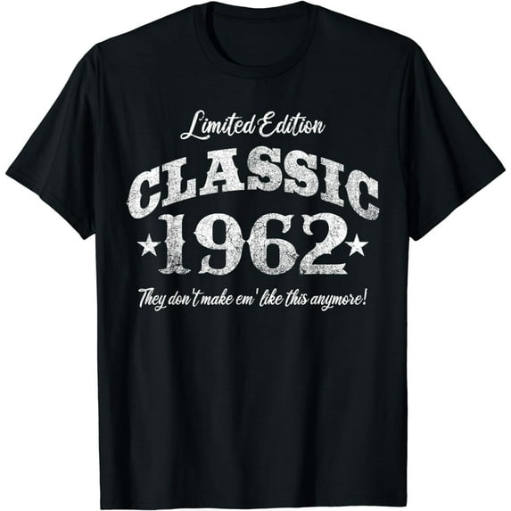 62 Years Old Vintage Classic Car 1962 62th Birthday T-Shirt