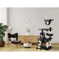 thumbnail image 1 of 62 in. Black Cat Tree Condo Furniture, 1 of 1