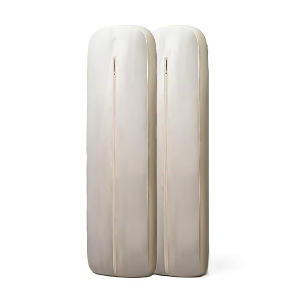 Custombagsupplies Premium Garment Bags, Cotton, Beige, 1-Piece (62" X 24" X 4")