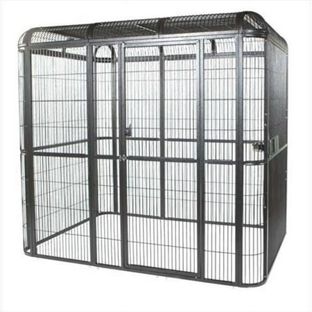 A&E Cage 62"x62" Walk In Aviary-Material:Metal