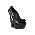 thumbnail image 1 of 620-AMADA 5" Curvacious Wedge Heel Platform Pump Shoe, 1 of 2