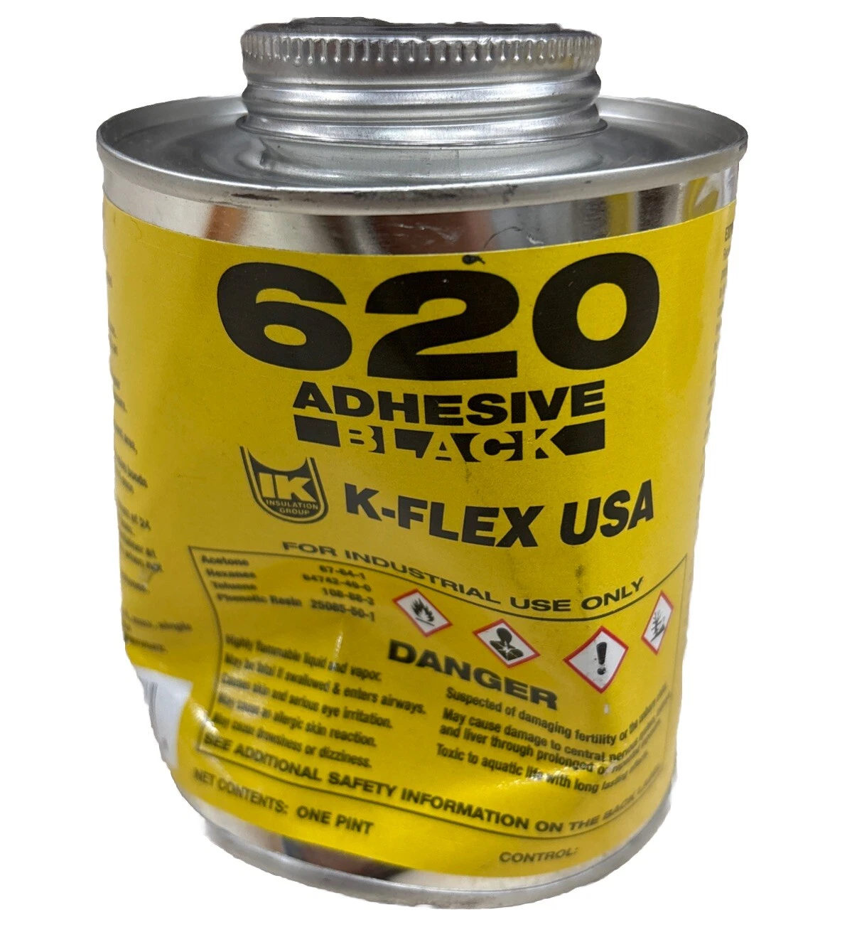620 Adhesive Black K-Flex Usa One Pint