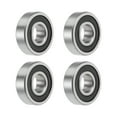 thumbnail image 1 of 6200/12-2RS Ball Bearings 12mmx30mmx9mm Double Sealed Chrome Steel P0 4pcs, 1 of 4