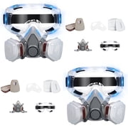 Pomerol Face Mask Reusable Respirator with Activated Carbon Filter