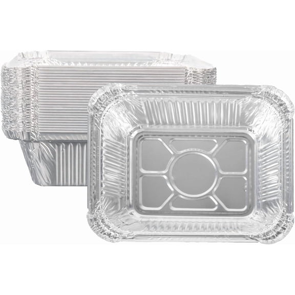 62007 Grill Grease Drip Trays Liners for Napoleon Prestige I-II-IV, PRO, Rogue, Mirage, Ultra Chef Series, Aluminum Foil Drip Pan Liners Replacement for Napoleon Grill Accessories, 30 Pack