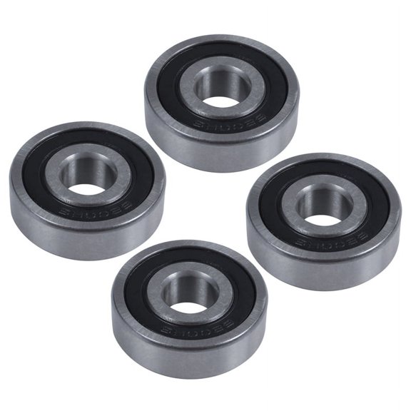 6200RS Shielded Single Row Deep Groove Bearing 10mm x 30mm x 9mm 4 Pieces
