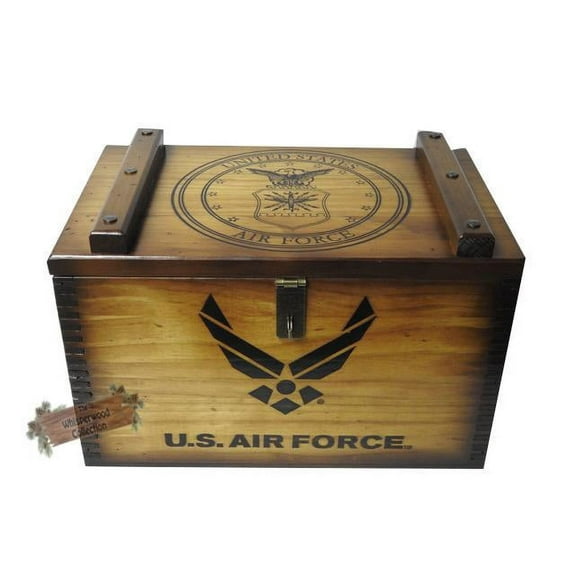 #62025 Air Force Wings Ammo Box