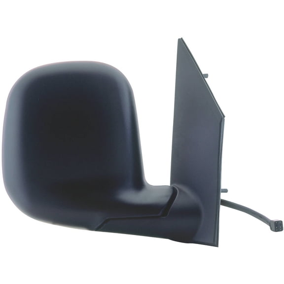 62041G - Fit System Passenger Side Mirror for 96-02 Chevy Express full size Van, GMC Savanna full size Van, black, foldaway, Heated Power