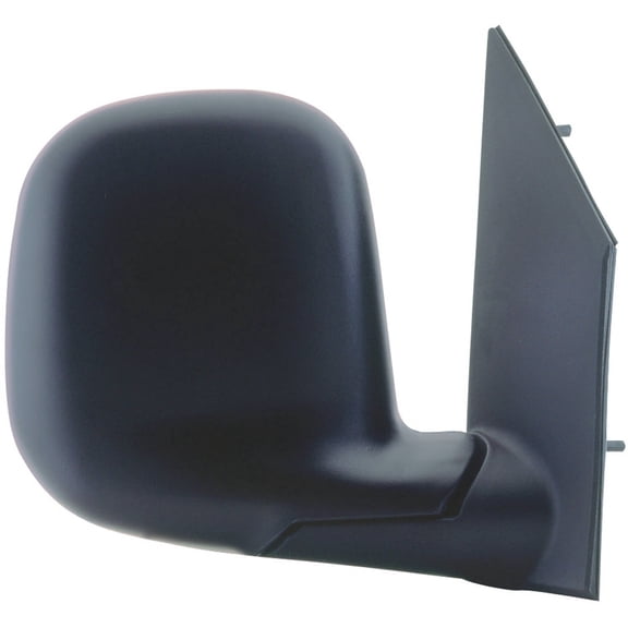 62051G - Fit System Passenger Side Mirror for 96-02 Chevy Express full size Van, GMC Savanna full size Van, black, foldaway, Manual Fits select: 2002 CHEVROLET EXPRESS G3500