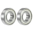 thumbnail image 1 of 6205ZZ Ball Bearing 25x52x15mm Double Sealed Chrome Steel Bearings 2pcs, 1 of 4