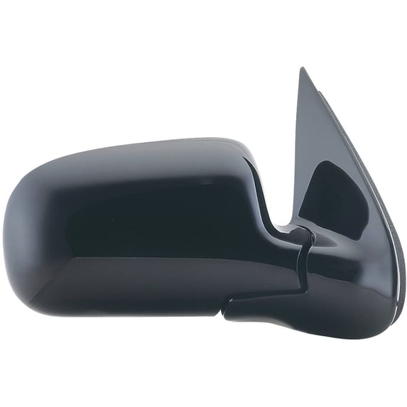 62071G - Fit System Passenger Side Mirror for 97-05 Chevy Venture, Olds Silhouette, Pontiac Transport, black, foldaway, Manual Fits select: 1997-2005 CHEVROLET VENTURE