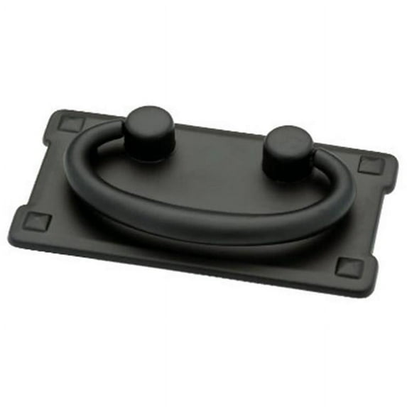 62076BK 3 in. Black Horizontal Bail Pull