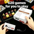 thumbnail image 1 of 620Games Wireless High Definition Retro Game Console, Retro Two Player Game Console with Two Game Controllers | Compatible with TVs, Computers, and Projectors, Great Choice for Holiday and Cozy Momen, 1 of 5