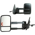 thumbnail image 1 of 62135-36G - Fit System 14-17 Chevrolet Silverado Pick-Up Truck 1500, 2500, 3500, GMC Sierra Pick-Up Truck 1500, 2500, 3500, w/LED arrow turn signal, OEM Style Towing Mirror, Pair - check for fitment, 1 of 2